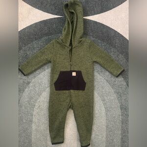 Carhartt Olive Hooded Kids Footie